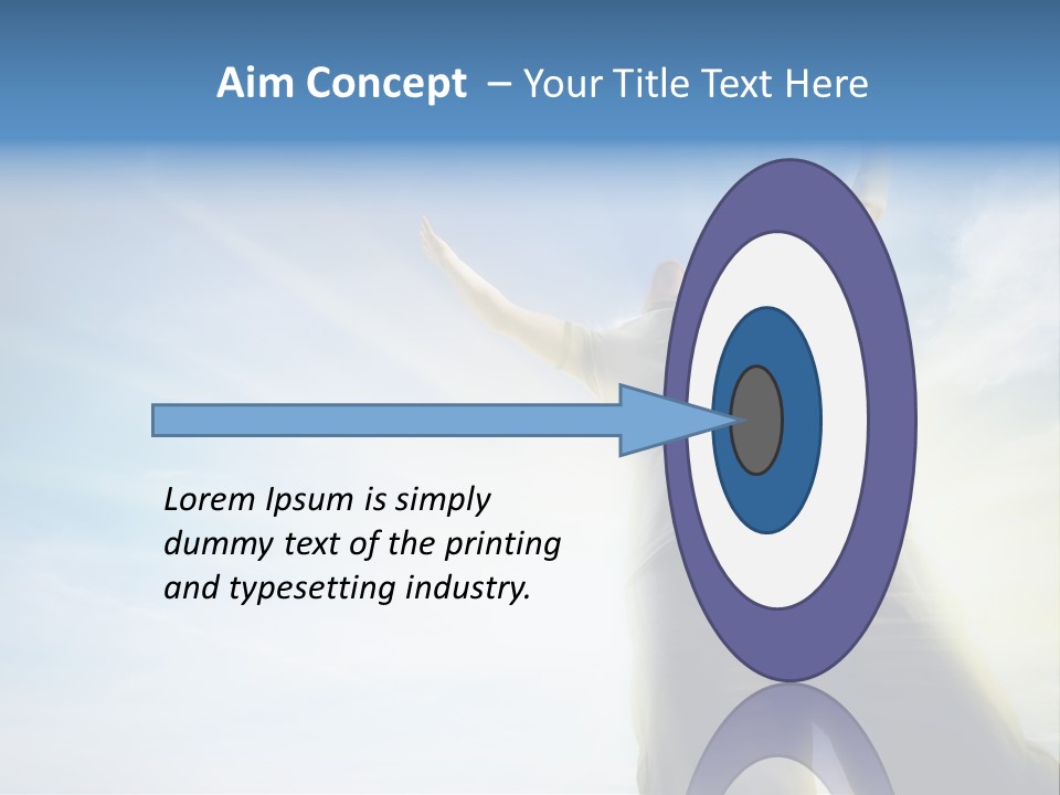 Young Freedom Life PowerPoint Template