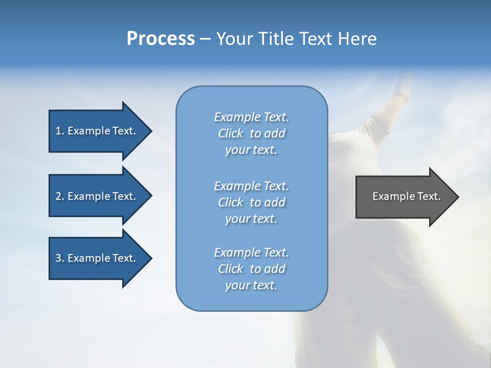 Young Freedom Life PowerPoint Template