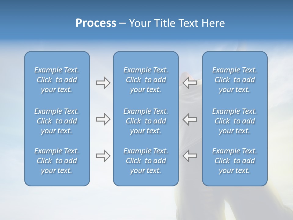 Young Freedom Life PowerPoint Template