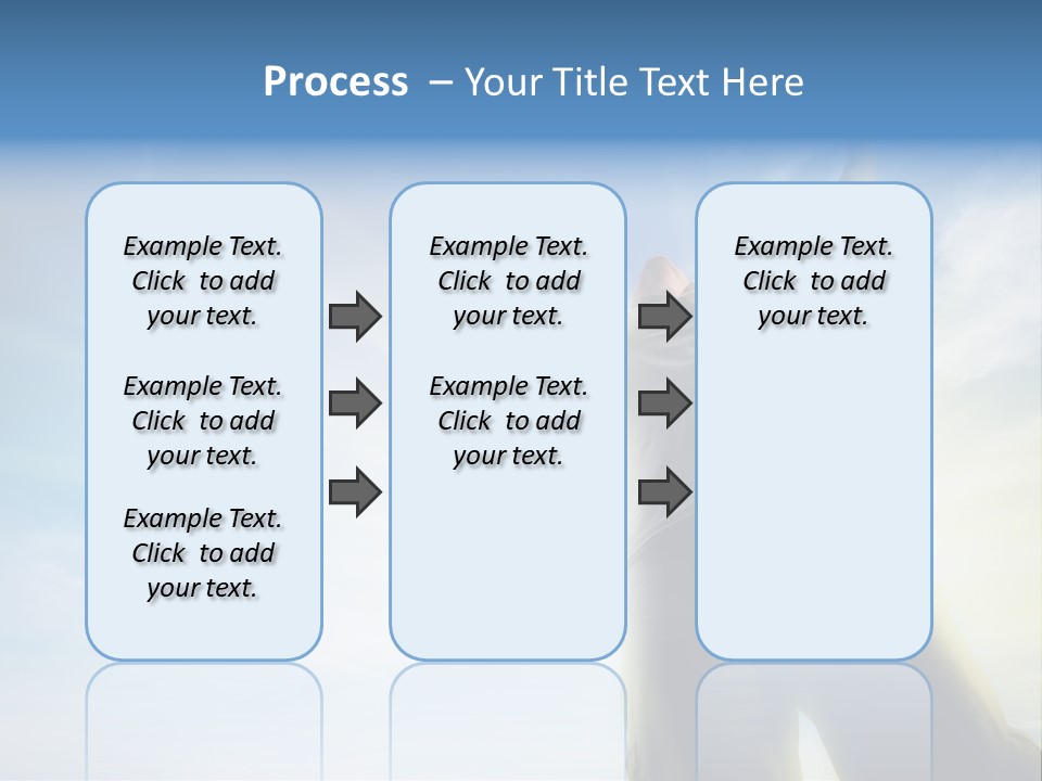 Young Freedom Life PowerPoint Template