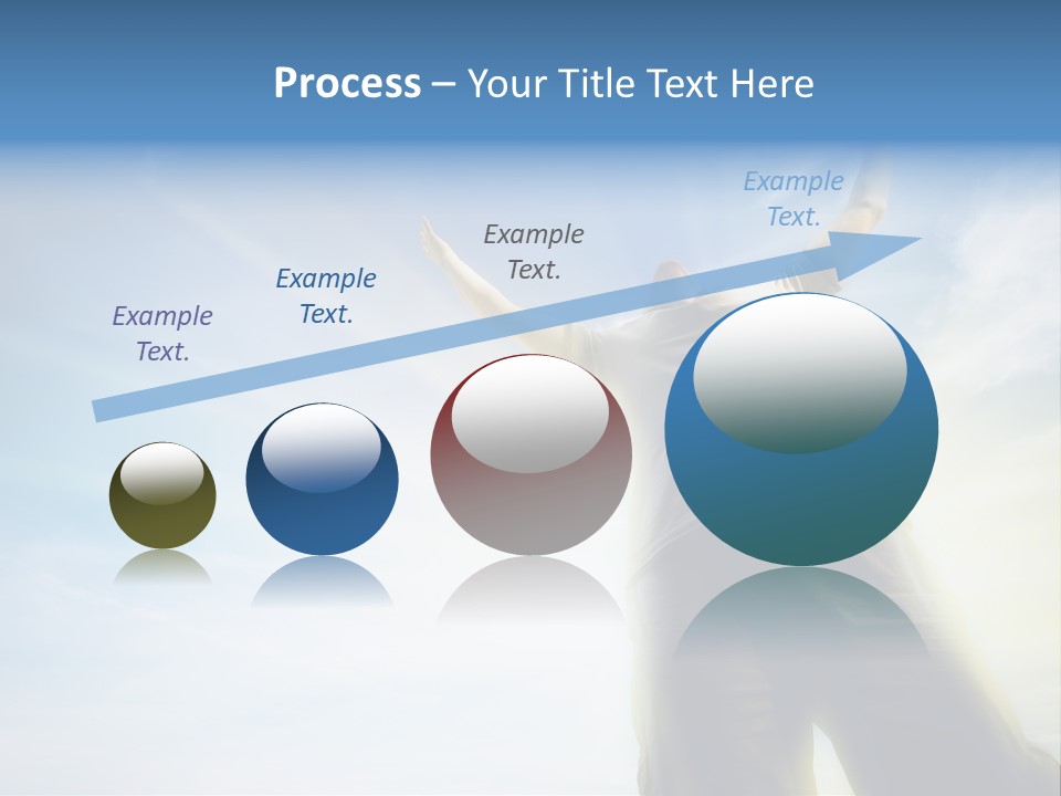 Young Freedom Life PowerPoint Template