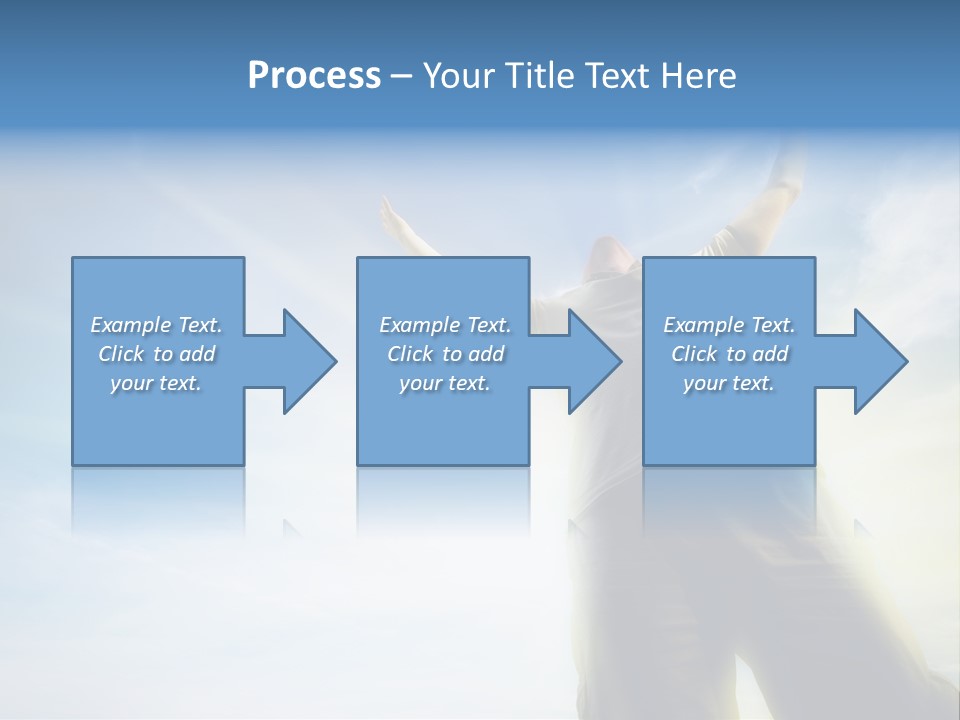 Young Freedom Life PowerPoint Template