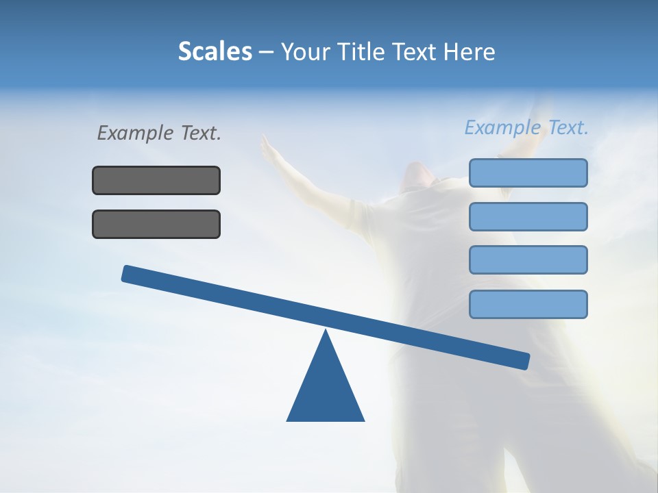 Young Freedom Life PowerPoint Template