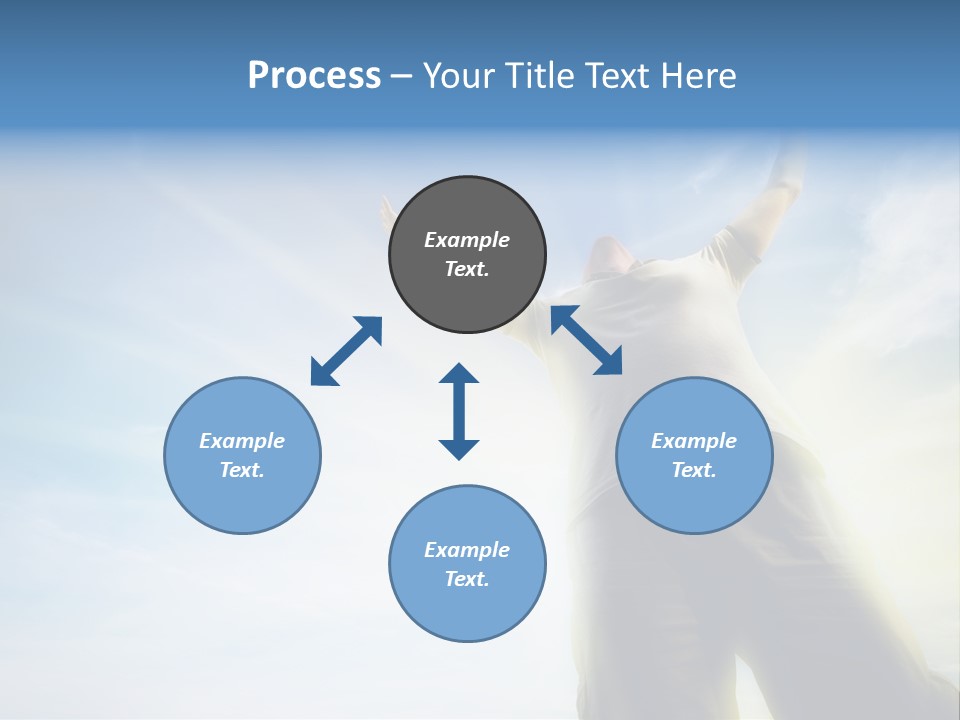 Young Freedom Life PowerPoint Template
