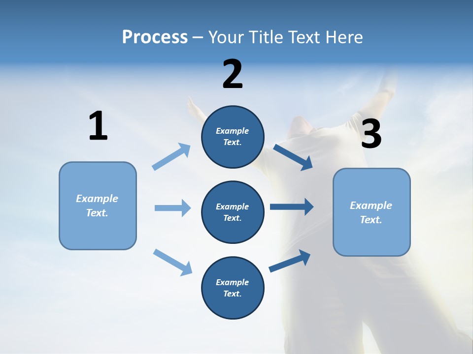 Young Freedom Life PowerPoint Template
