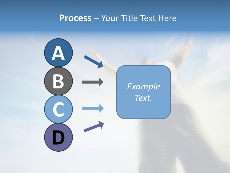 Young Freedom Life PowerPoint Template