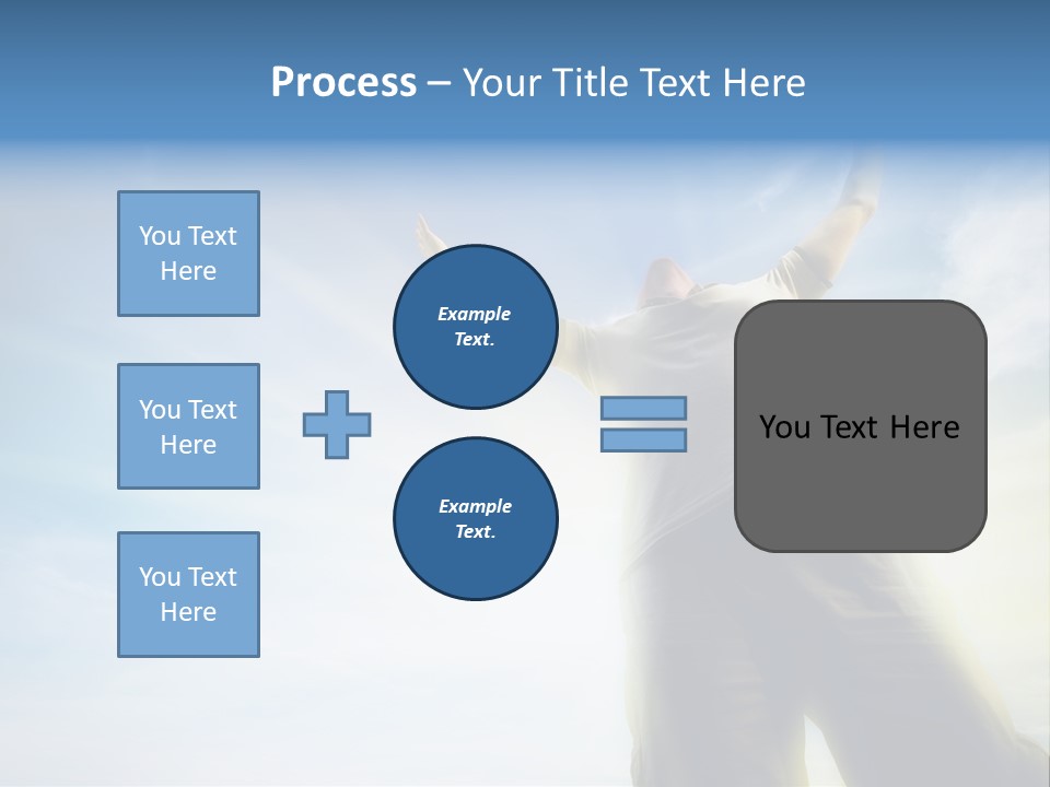 Young Freedom Life PowerPoint Template