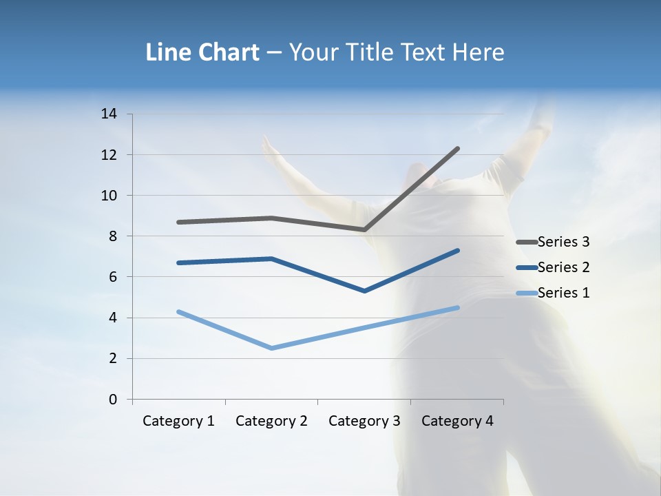 Young Freedom Life PowerPoint Template