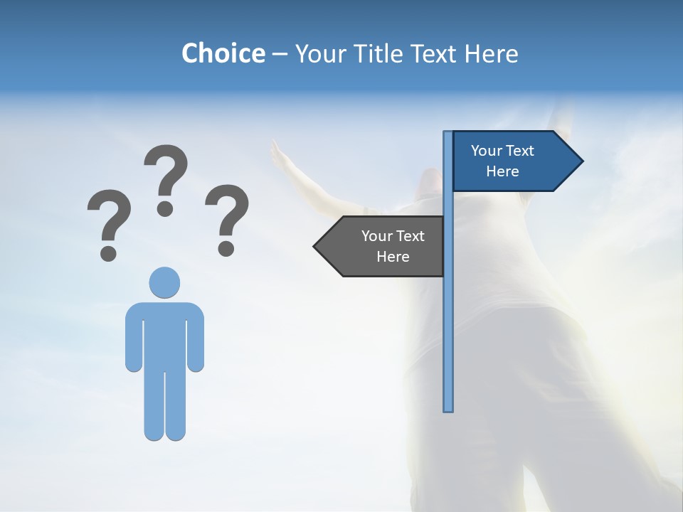 Young Freedom Life PowerPoint Template