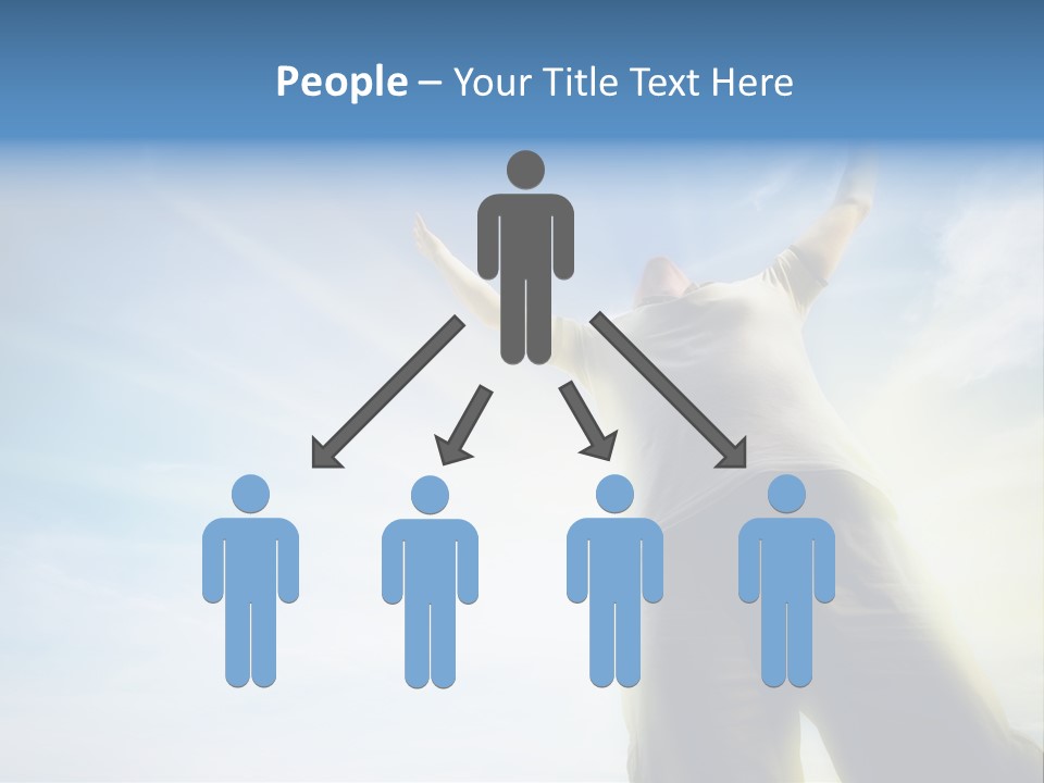 Young Freedom Life PowerPoint Template