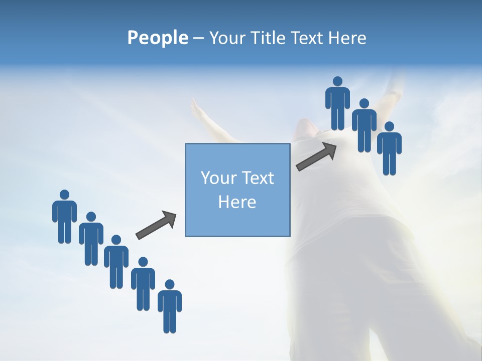 Young Freedom Life PowerPoint Template