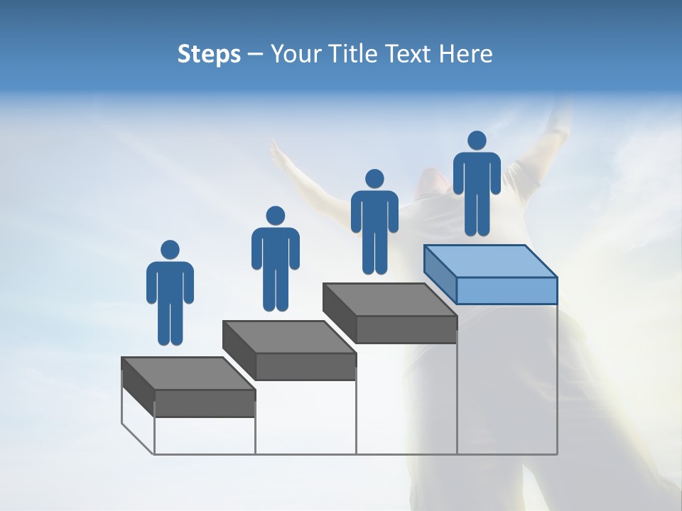 Young Freedom Life PowerPoint Template