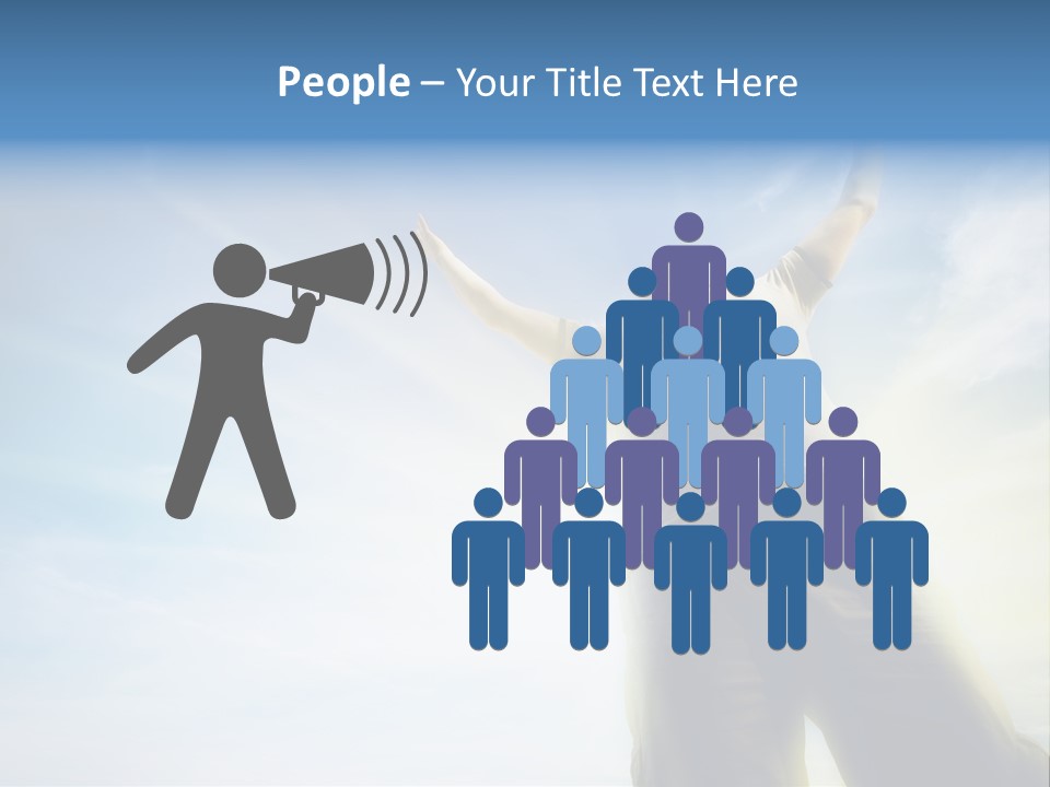 Young Freedom Life PowerPoint Template