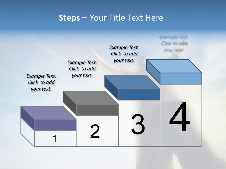 Young Freedom Life PowerPoint Template