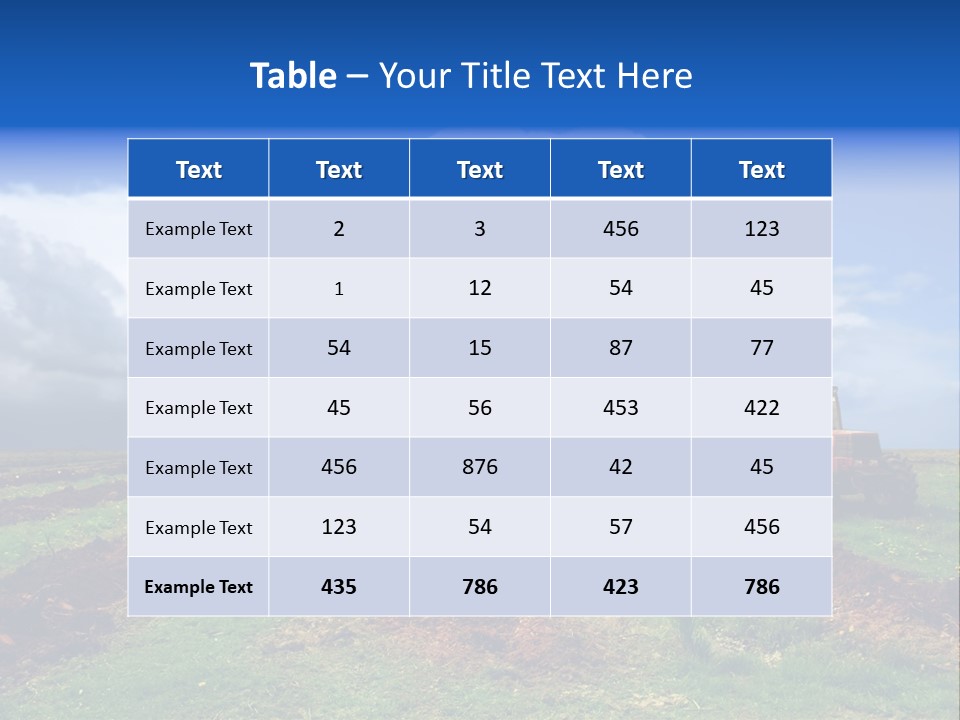 Culture Hot Plow PowerPoint Template