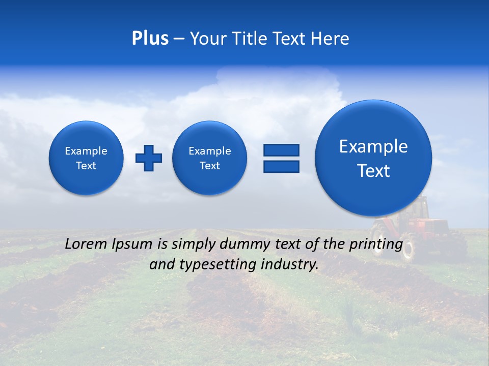 Culture Hot Plow PowerPoint Template