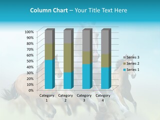 Sky Free Mustang PowerPoint Template