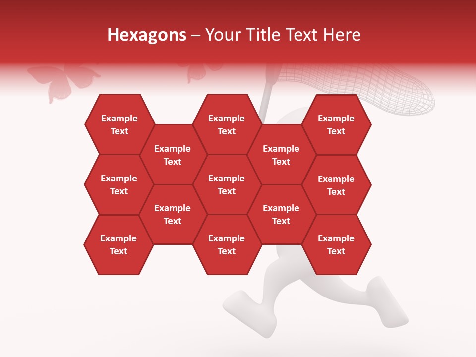 Rare Humorous Flying PowerPoint Template