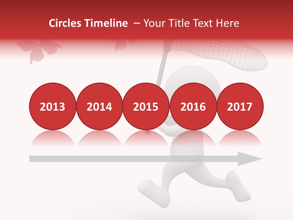 Rare Humorous Flying PowerPoint Template