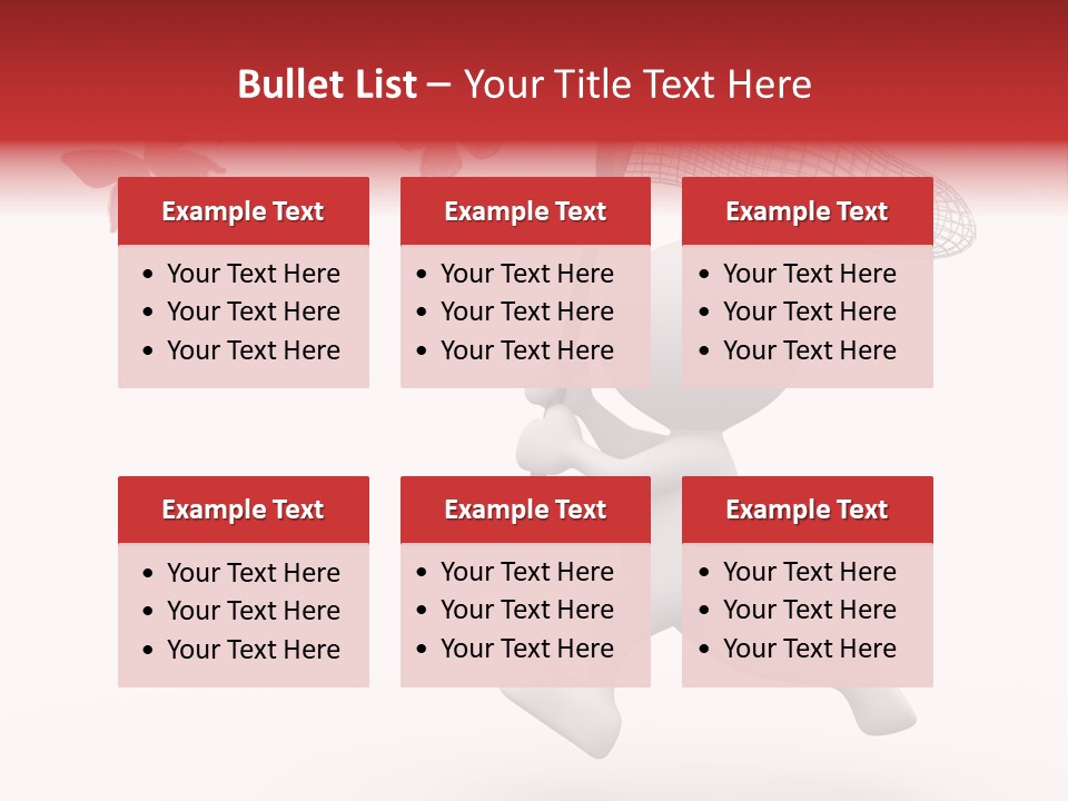 Rare Humorous Flying PowerPoint Template