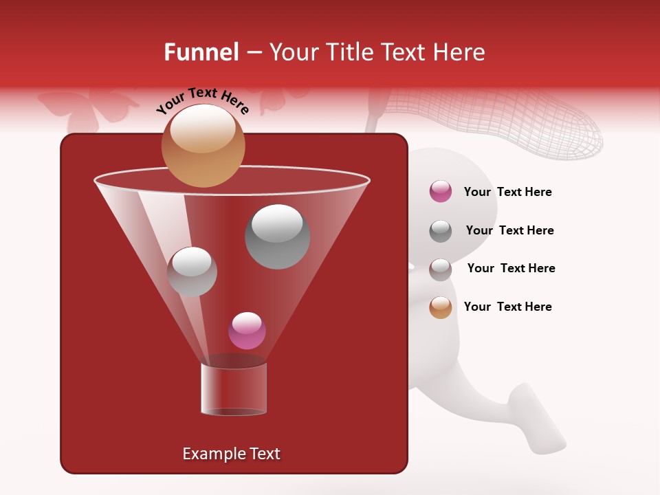 Rare Humorous Flying PowerPoint Template