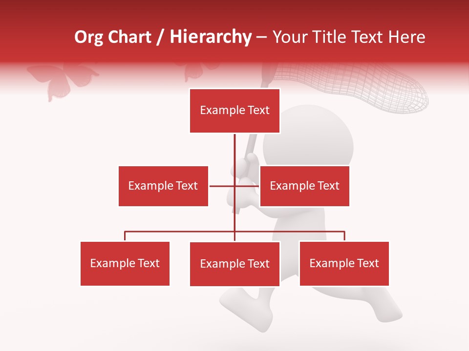 Rare Humorous Flying PowerPoint Template
