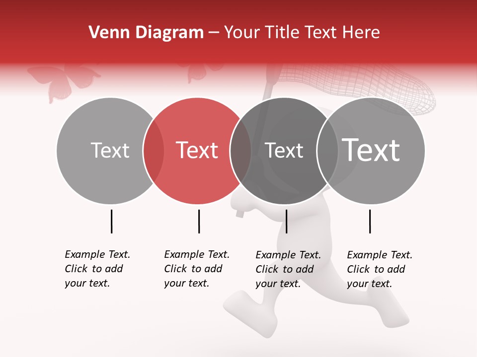 Rare Humorous Flying PowerPoint Template