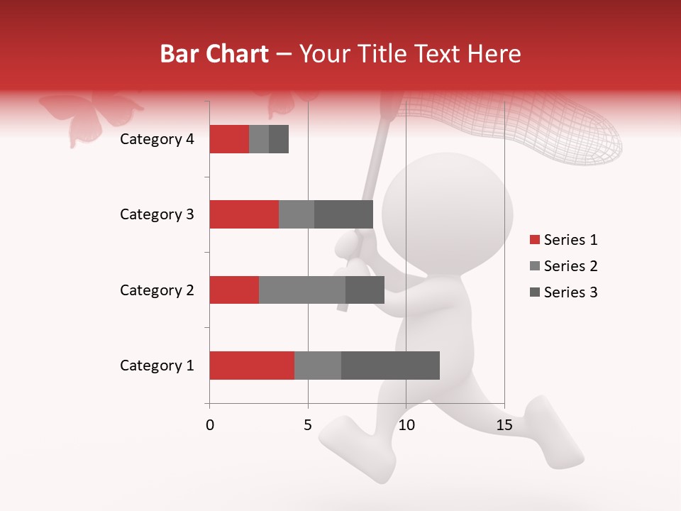 Rare Humorous Flying PowerPoint Template