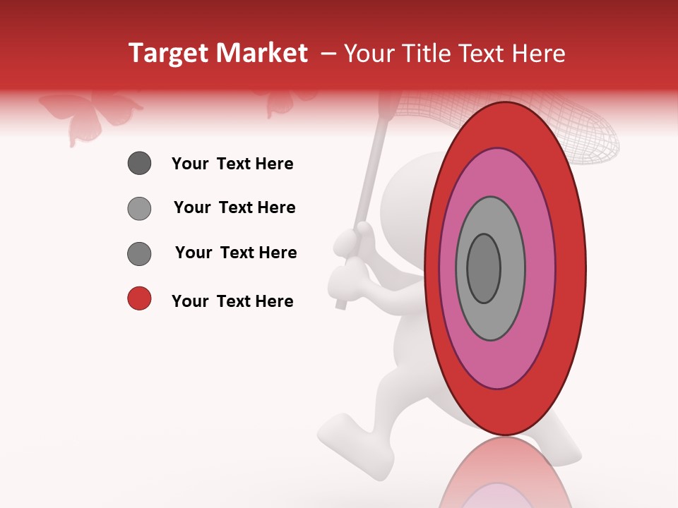 Rare Humorous Flying PowerPoint Template