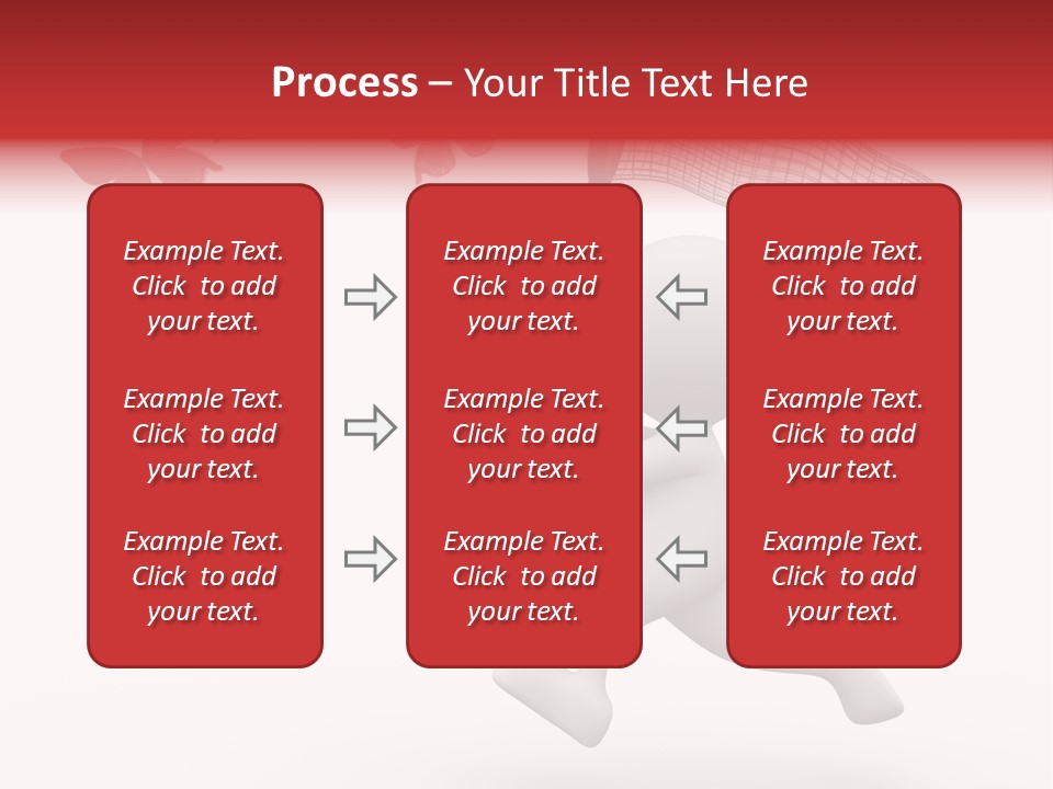 Rare Humorous Flying PowerPoint Template
