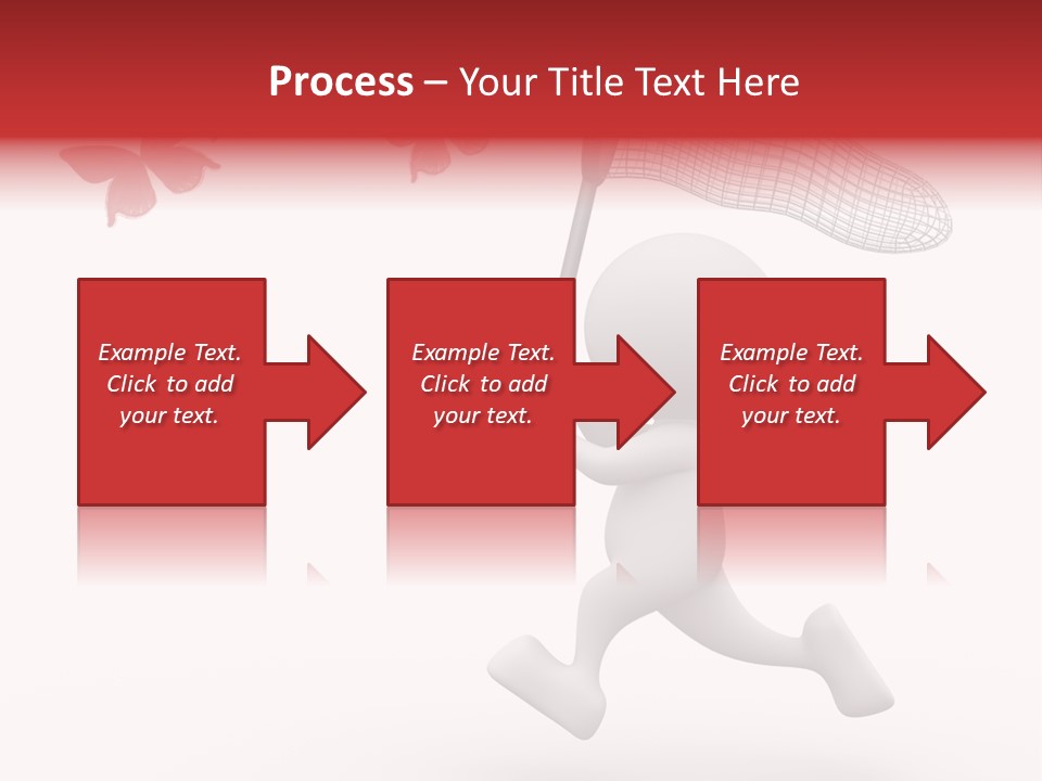 Rare Humorous Flying PowerPoint Template