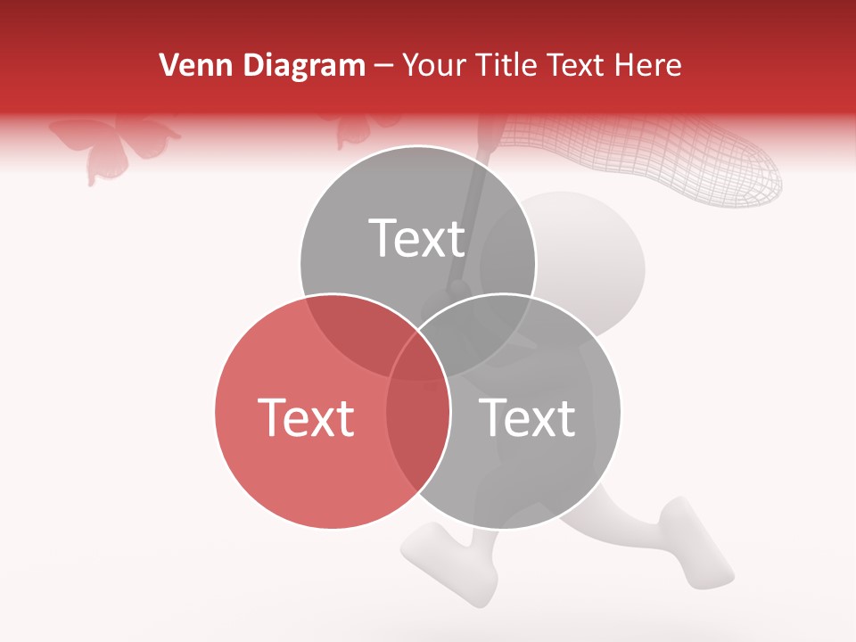 Rare Humorous Flying PowerPoint Template