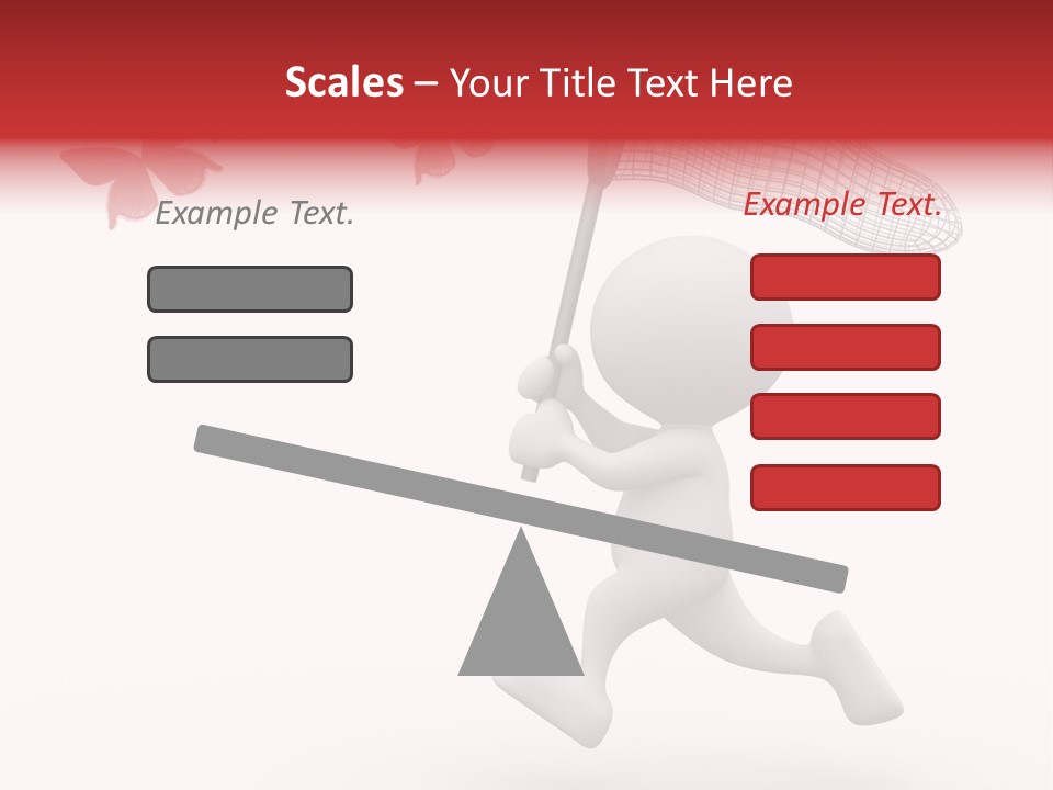 Rare Humorous Flying PowerPoint Template