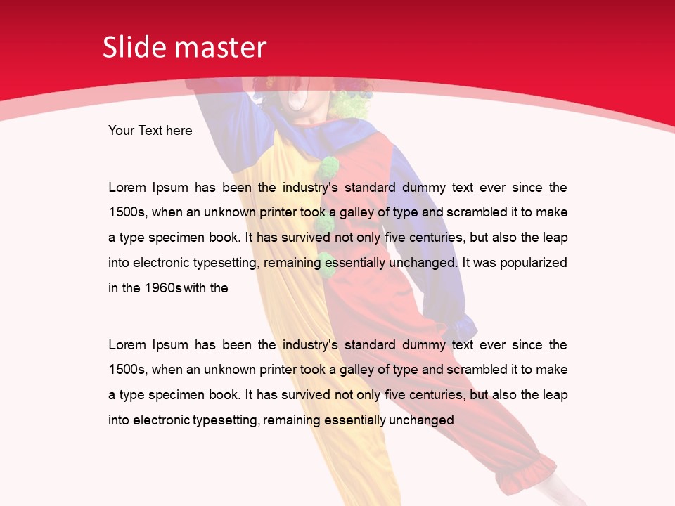 Birthday Job Dressed PowerPoint Template