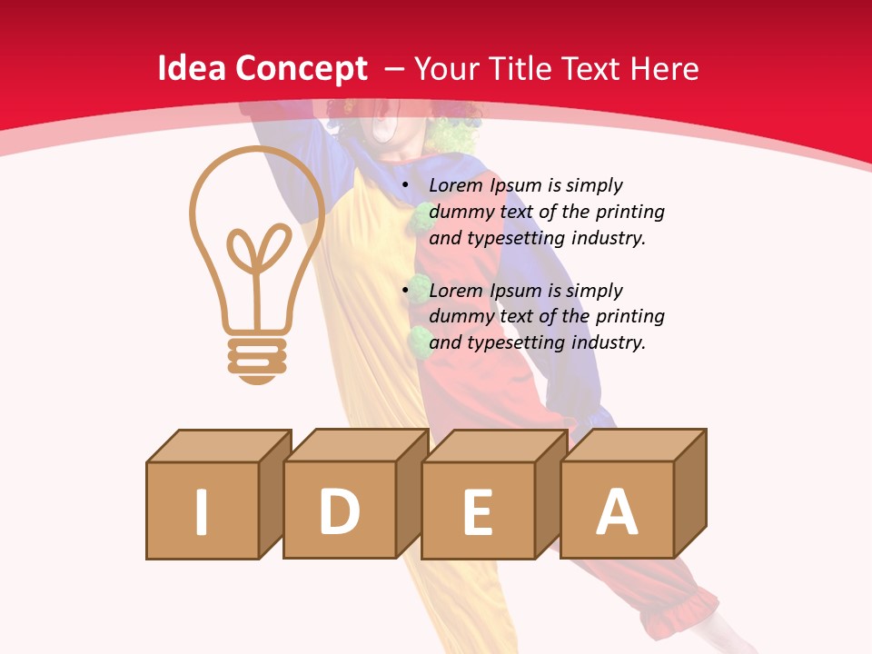 Birthday Job Dressed PowerPoint Template