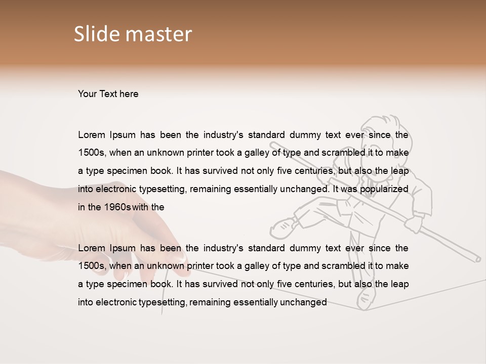 Harmony Occupation Problem PowerPoint Template