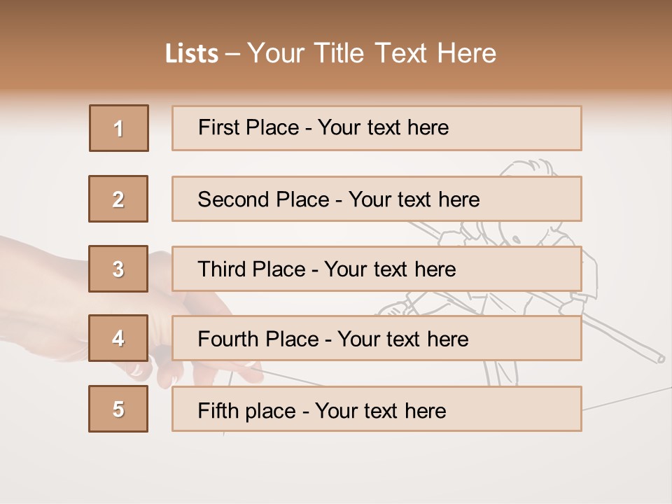 Harmony Occupation Problem PowerPoint Template