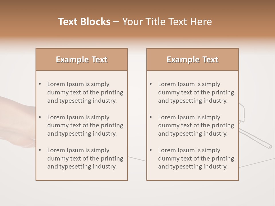 Harmony Occupation Problem PowerPoint Template