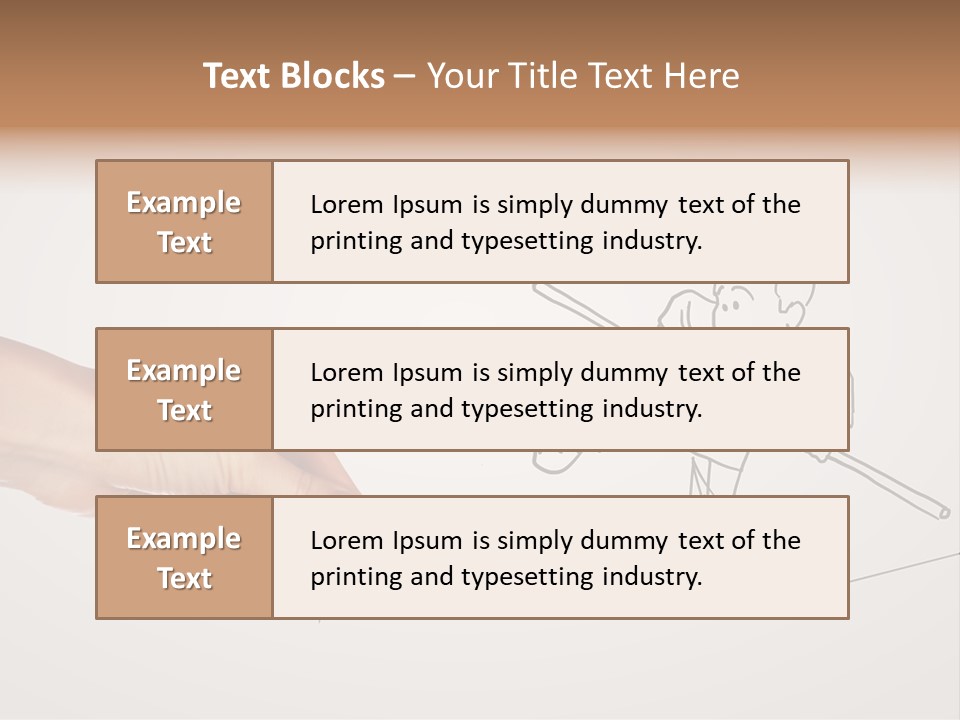 Harmony Occupation Problem PowerPoint Template