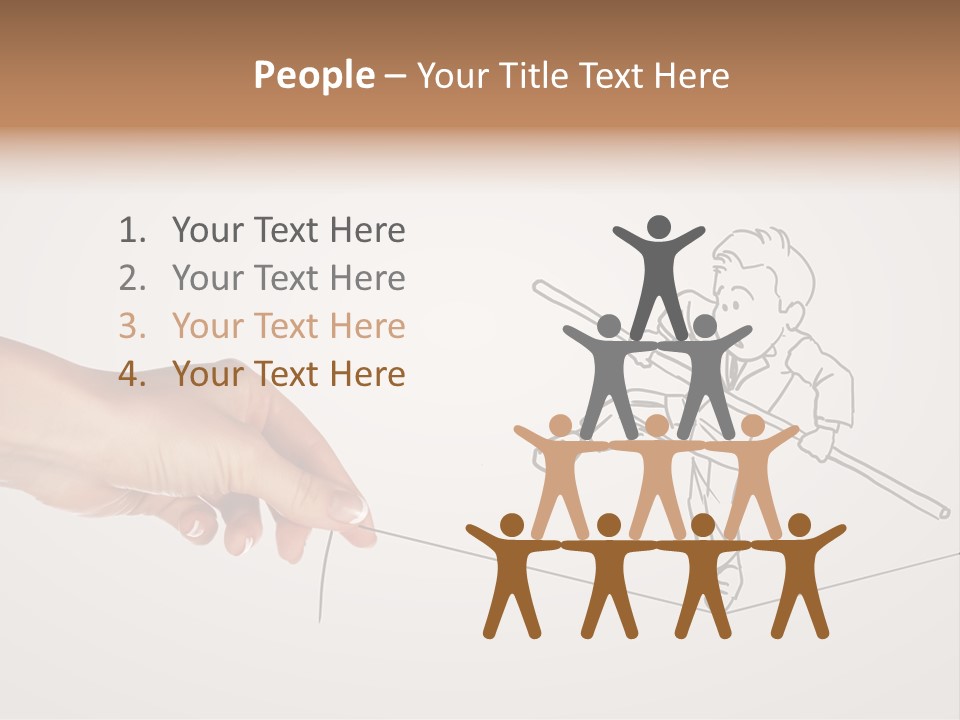 Harmony Occupation Problem PowerPoint Template