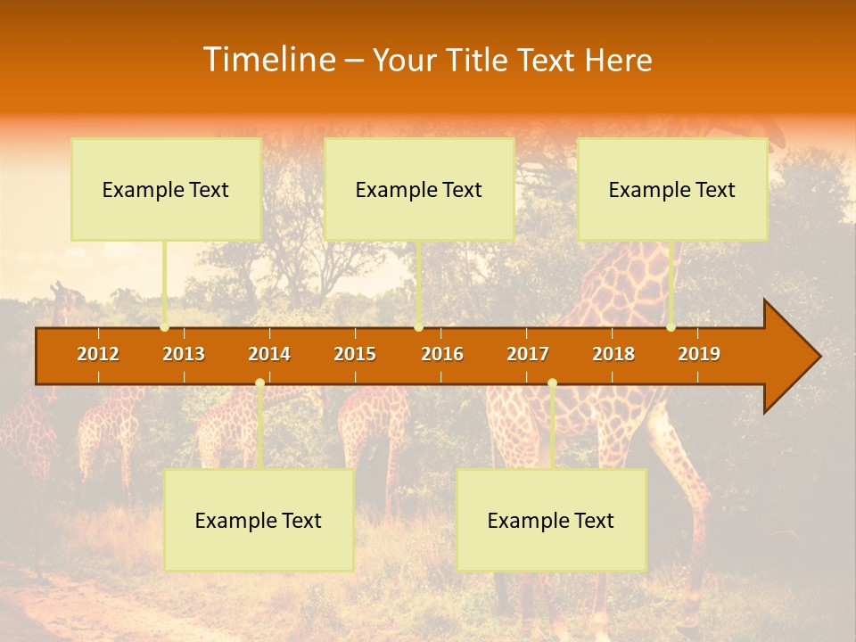 Tourism Grass Kruger PowerPoint Template