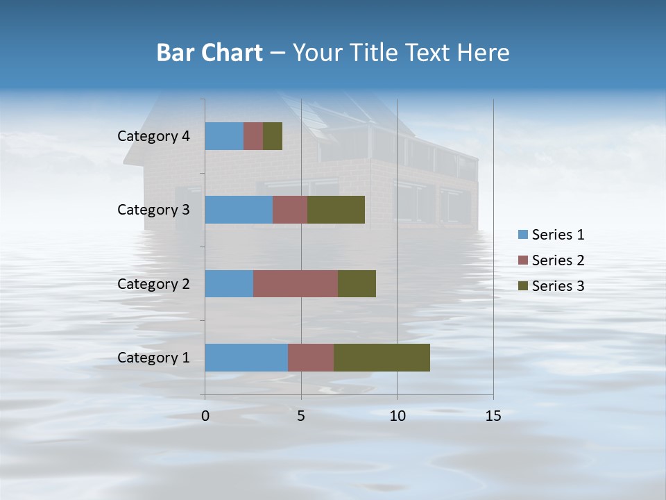 Reflection Development Door PowerPoint Template