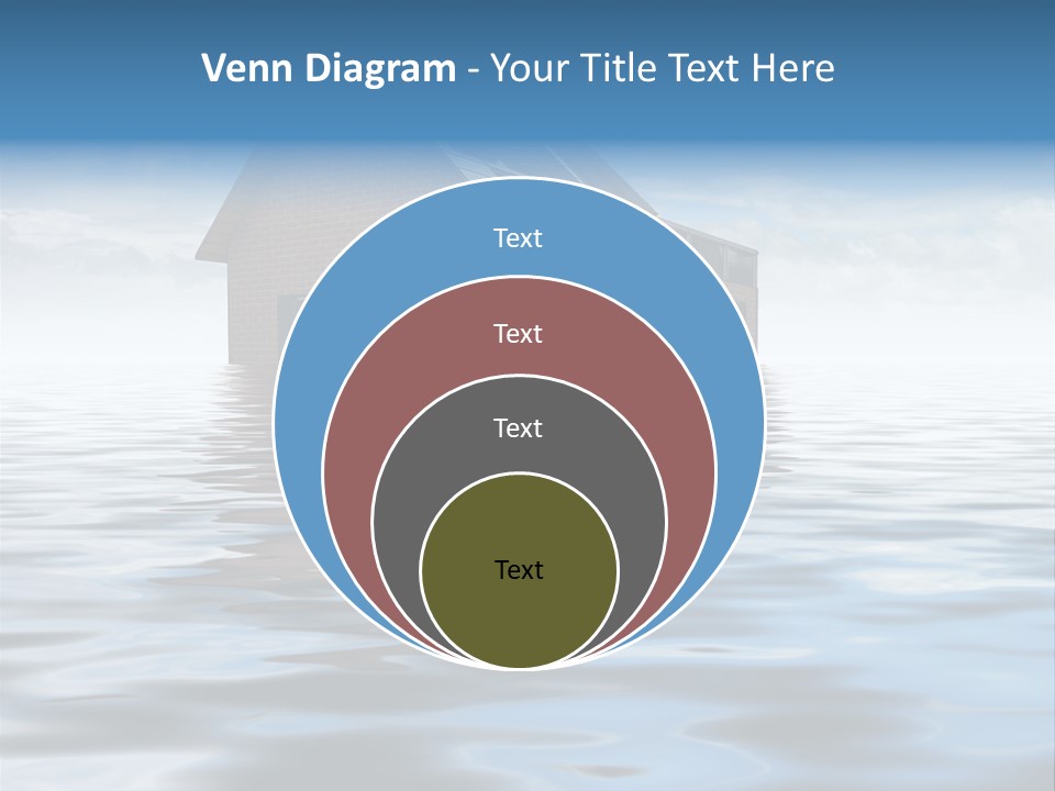 Reflection Development Door PowerPoint Template