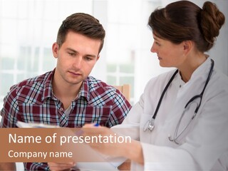 Care Explaining Occupation PowerPoint Template