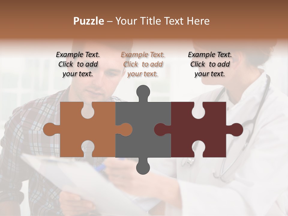 Care Explaining Occupation PowerPoint Template