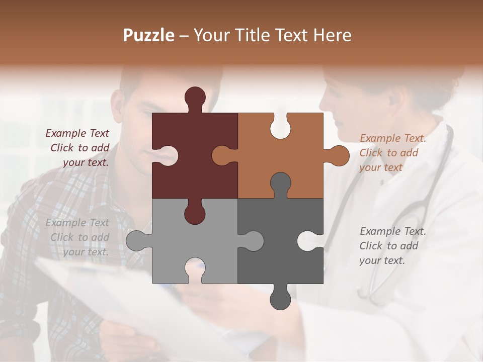 Care Explaining Occupation PowerPoint Template