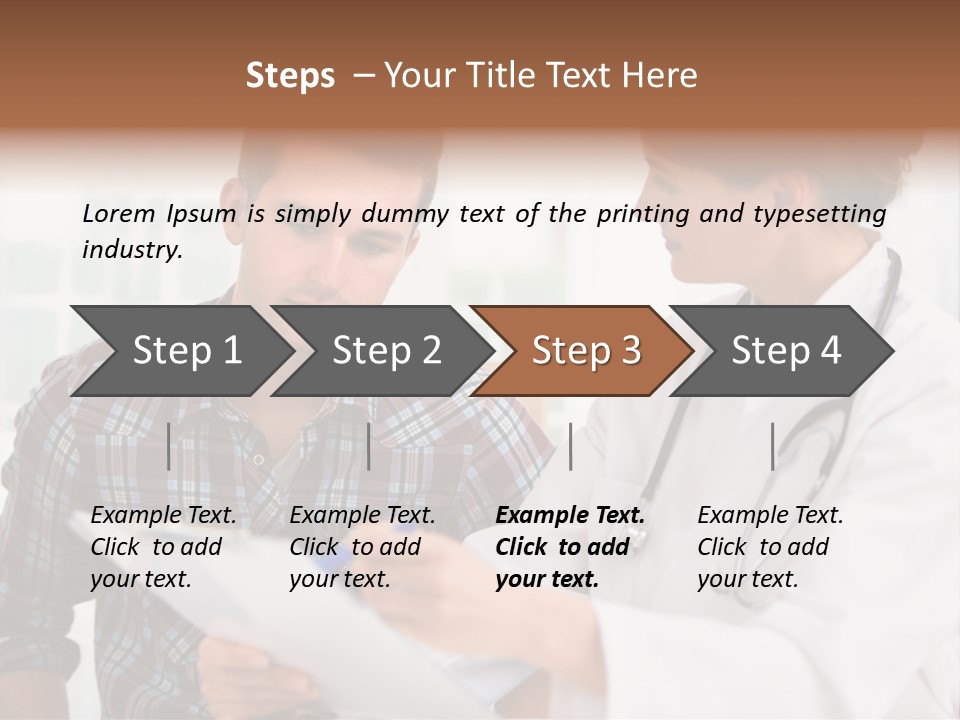 Care Explaining Occupation PowerPoint Template