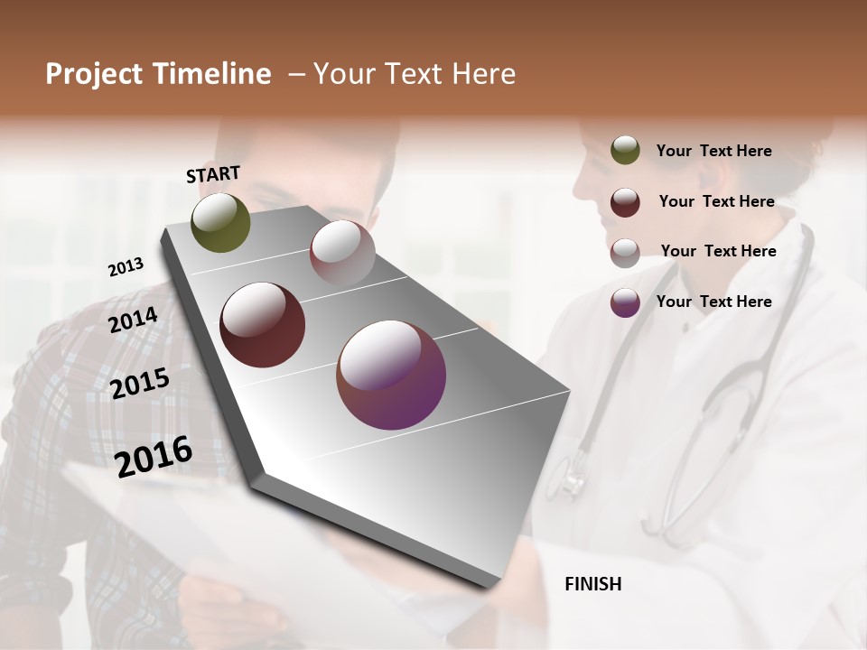 Care Explaining Occupation PowerPoint Template