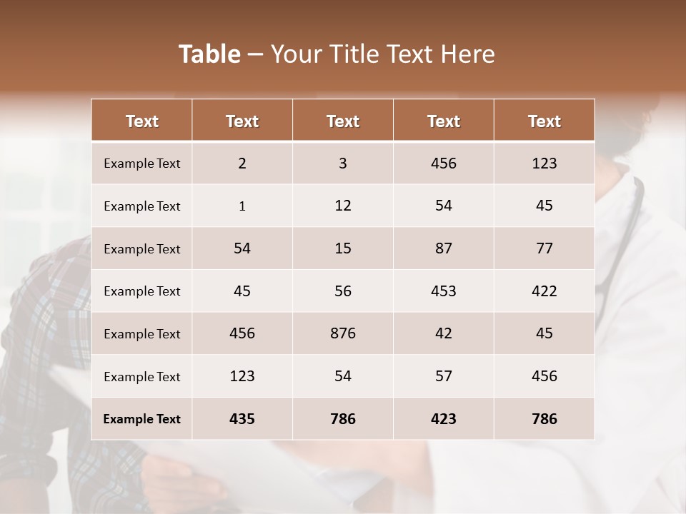 Care Explaining Occupation PowerPoint Template