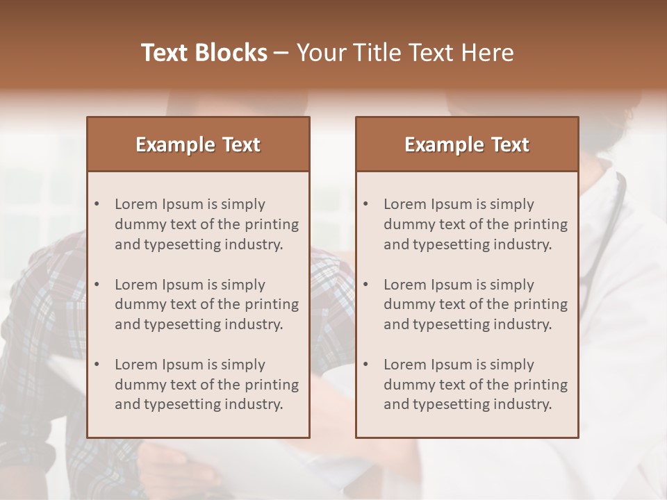 Care Explaining Occupation PowerPoint Template